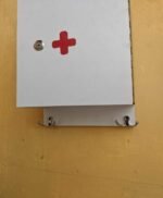 Multi purpose wall mounted wooden first aid box Security locker plus keys holder - Image 3